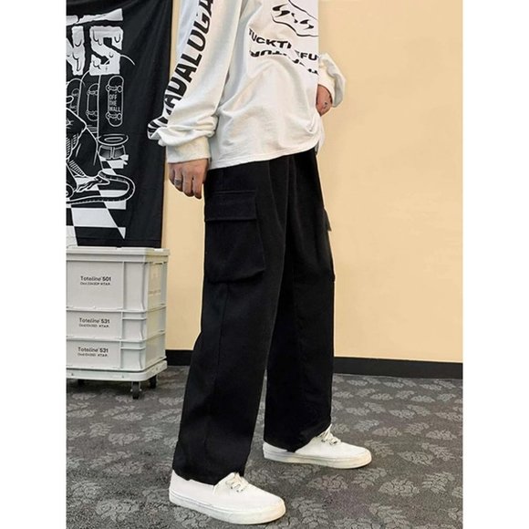 Drawstring Cargo Pants - Picture 3 of 11